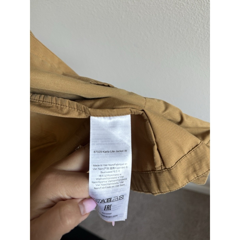 fjällräven karla lite jacket Buckwheat Brown Women's Size L - Picture 3 of 7